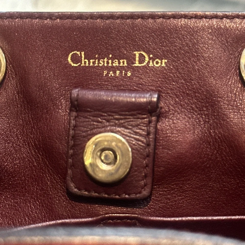 Dior Cherry Red Leather Bag - Picture 8 of 10